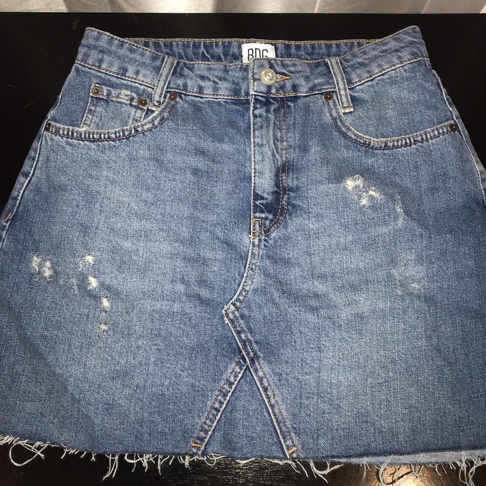 Urban Outfitters blue jean skirt
